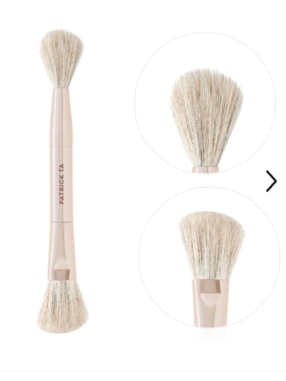 Patrick Ta Dual Ended Transition Blush Brush | NEW PRODUCT